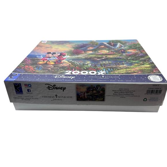 Thomas kinkade studios 2000 pcs Disney mickey & minnie jigsaw puzzle - Picture 5 of 6